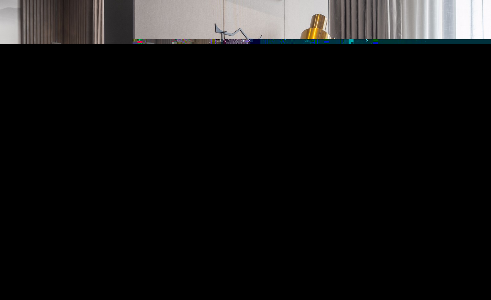 龍湖九里晴川-現代簡約-臥室設計效果圖