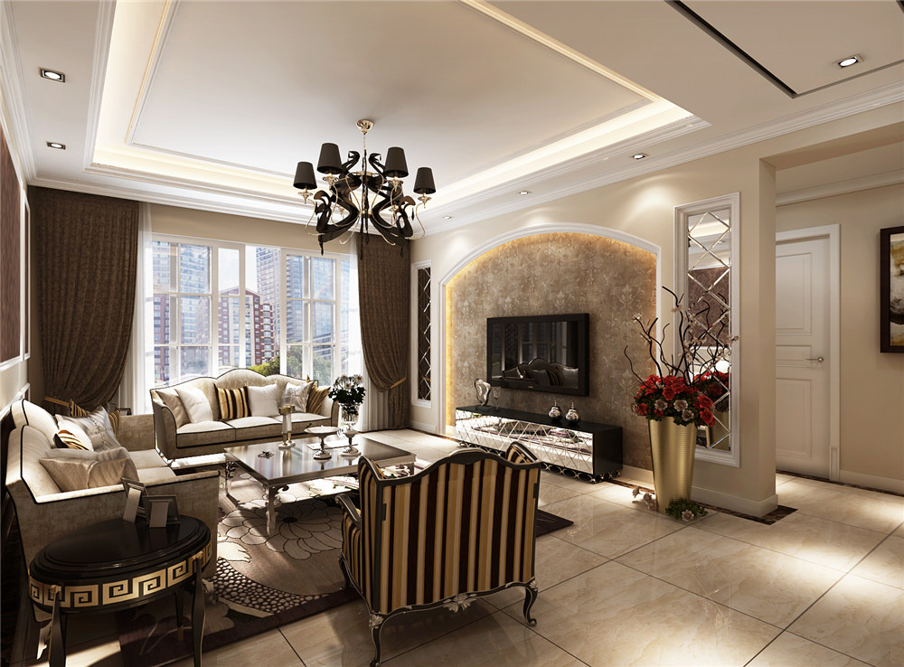 龍湖九里晴川-現(xiàn)代簡約-臥室設計效果圖