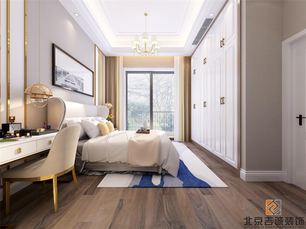 龍湖九里晴川-現(xiàn)代簡約-臥室設(shè)計效果圖